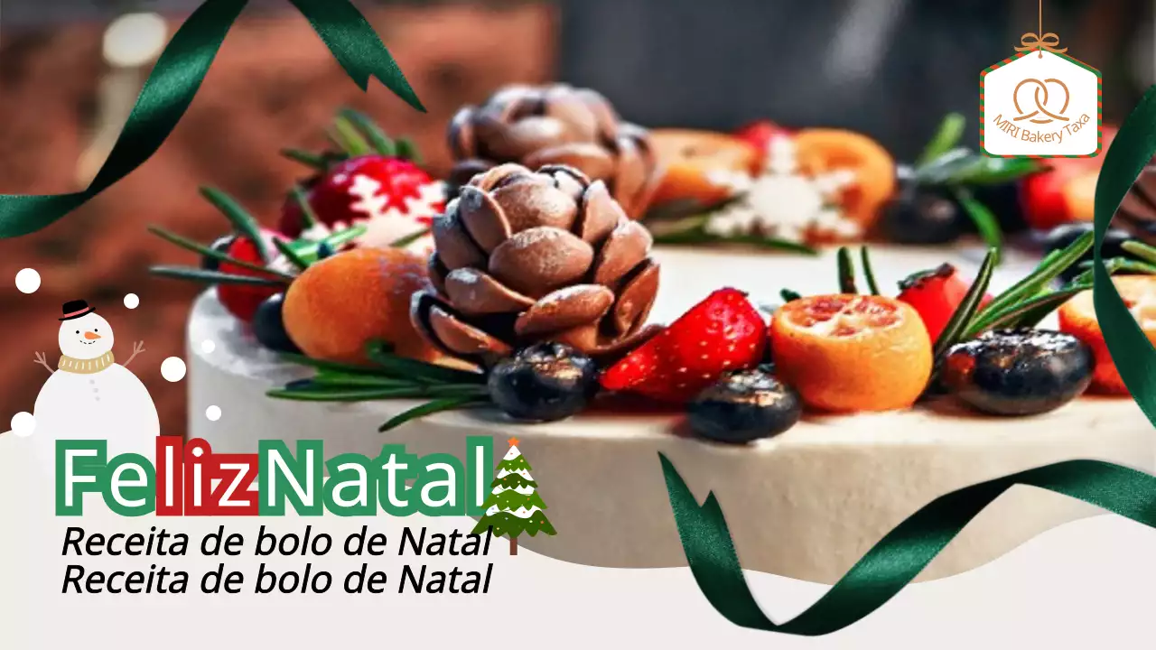 Miniaturas emocionais de Natal com um esquema de cores verde e vermelho