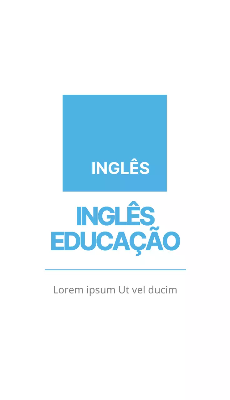 ENSINO DE INGLÊS