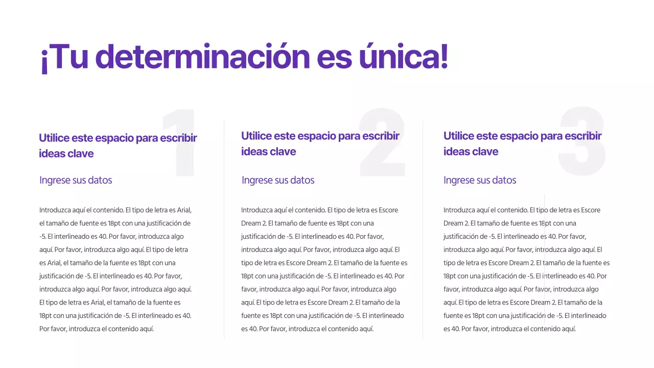 Presentaciones para las elecciones