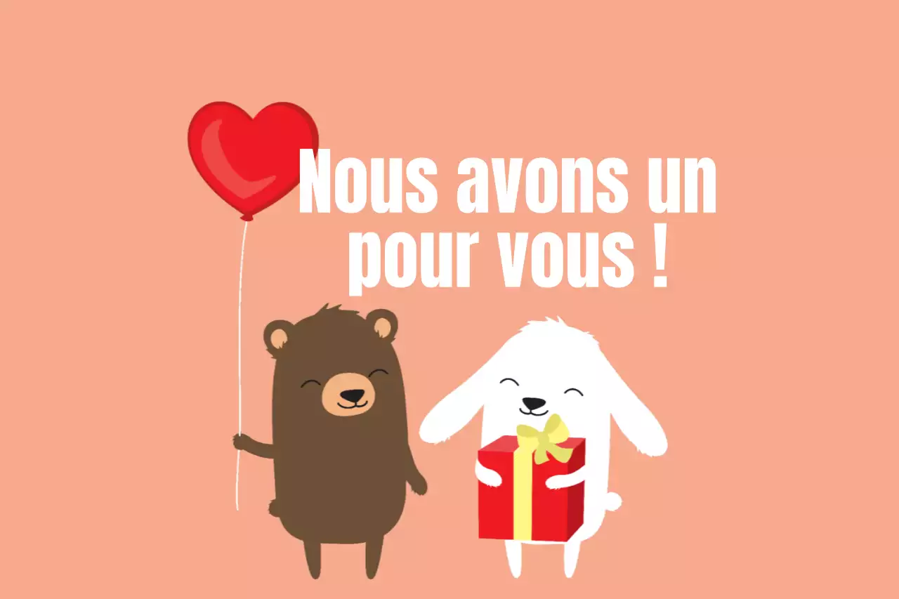 Des cadeaux pour les clients