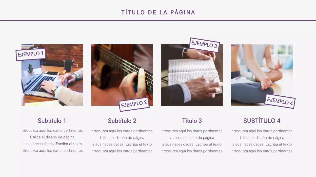 Presentaciones más limpias