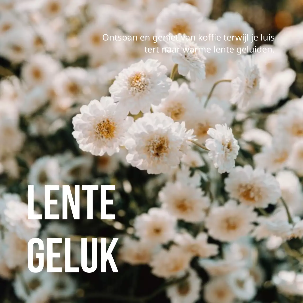 Bloemenontwerp voor de lente