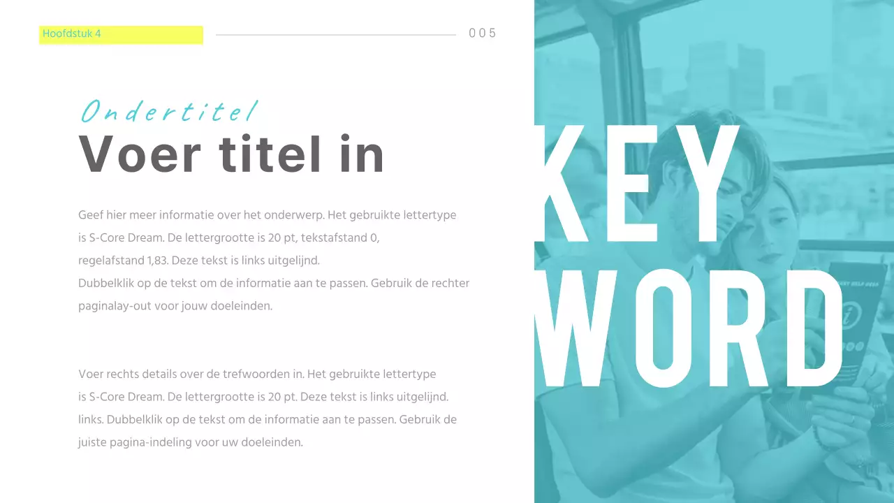 Heldere presentaties