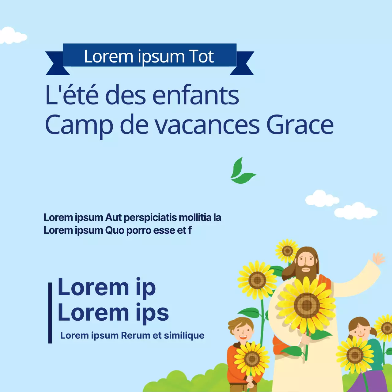 Camp d'été Grace pour les enfants