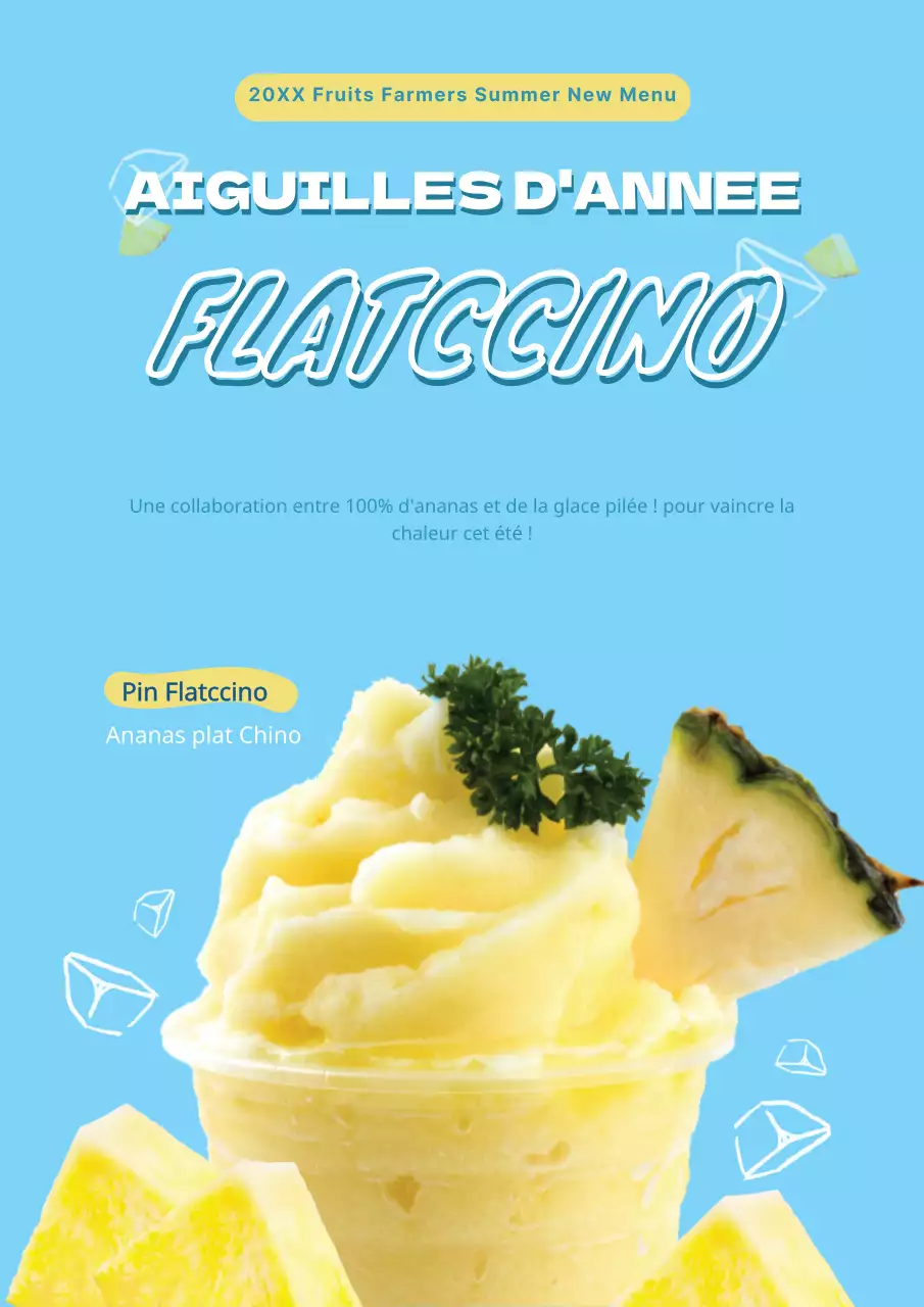 Promotions de l'ananas