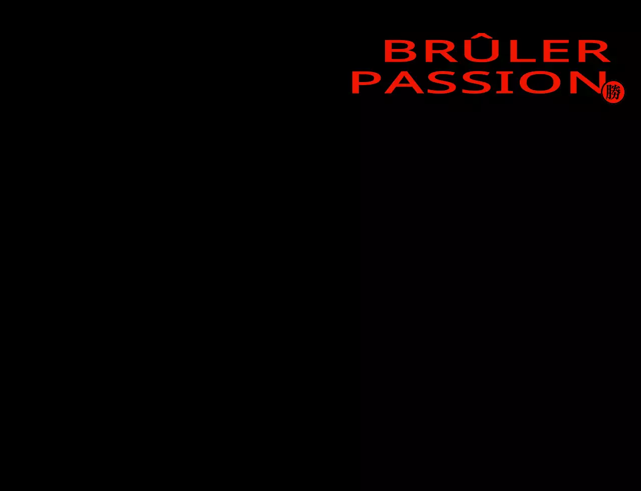 T-shirt de groupe simple et branché avec des caractères chinois calligraphiés et un concept de feu rouge et noir