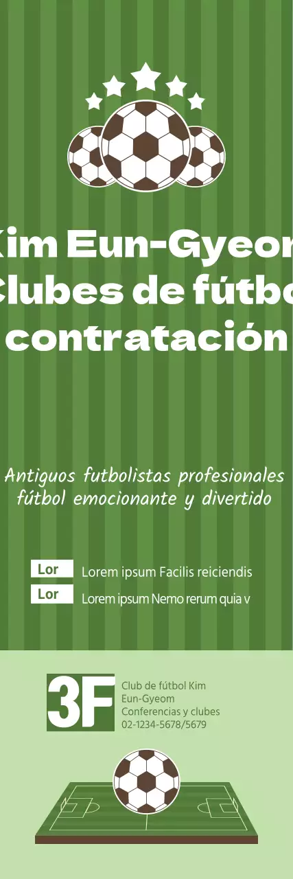 Captación de socios para un club de fútbol