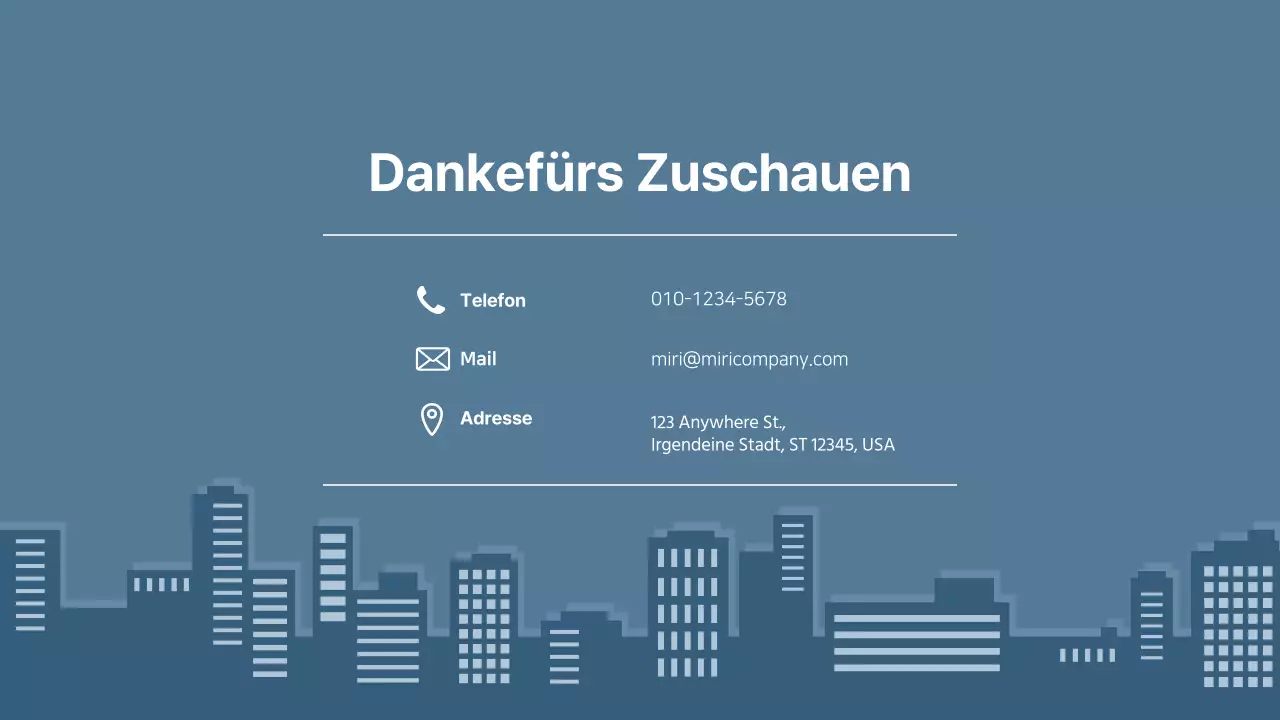 2030 Scorecard Vorlage