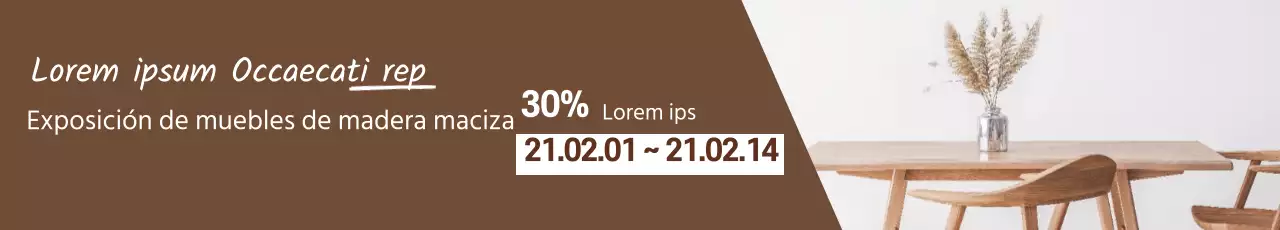 Brown PhotographyPromociona un evento de venta de muebles y accesorios de interior limpios.