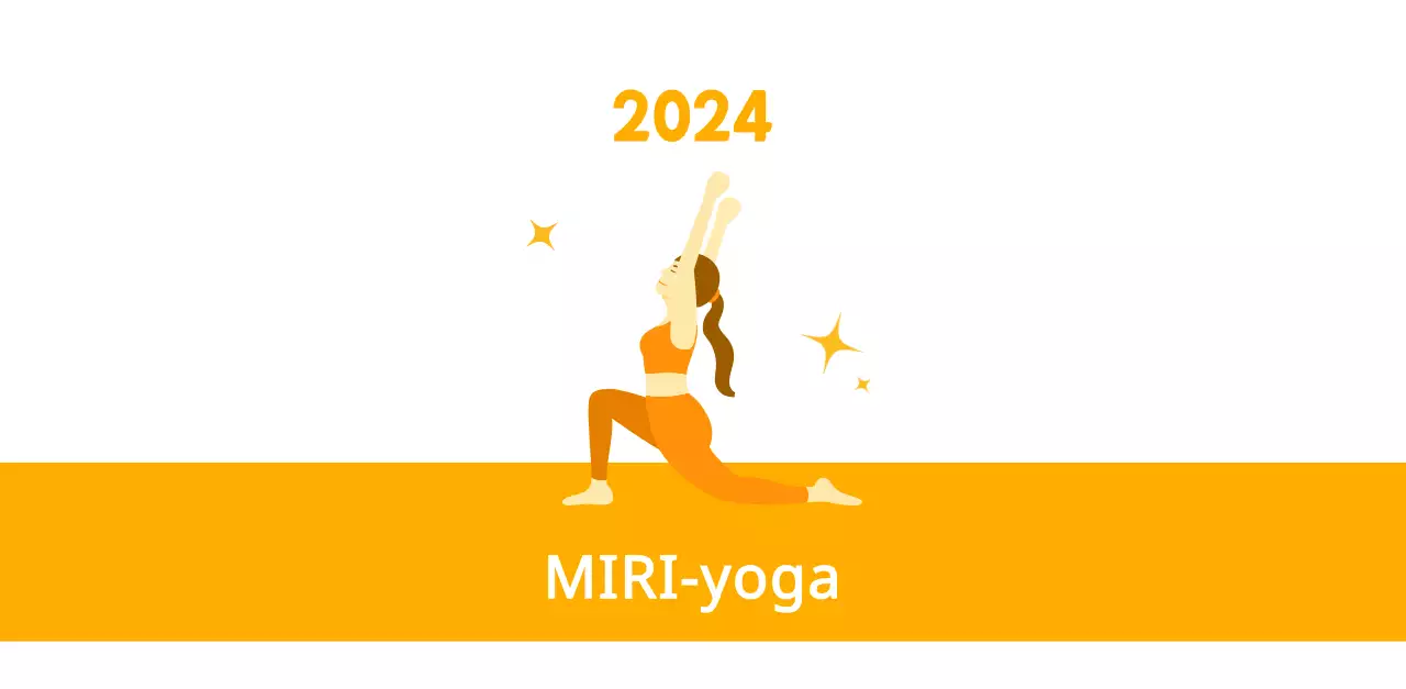 Oranje kalenders om weg te geven als je je yogastudio promoot