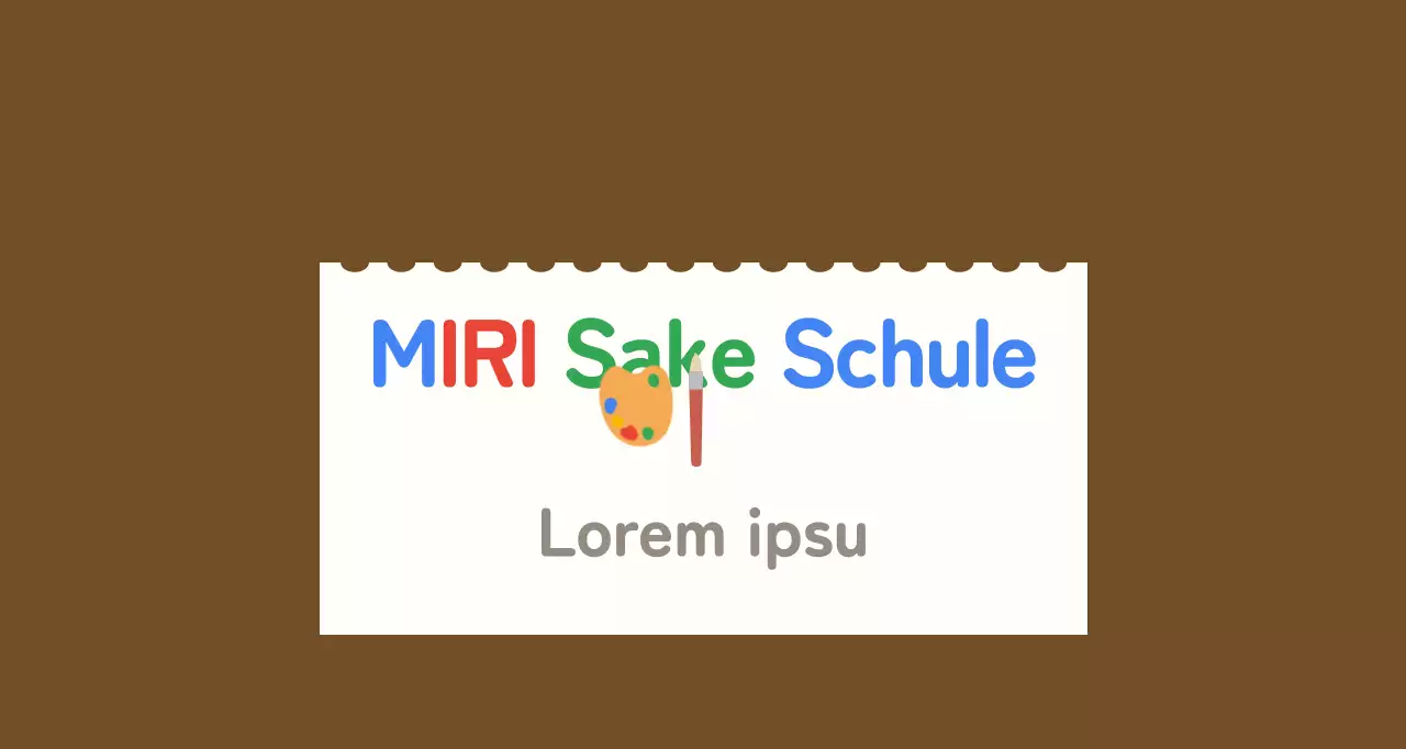 Kinderkunstschule Balsa mit weißem Skizzenbuch-Hintergrund