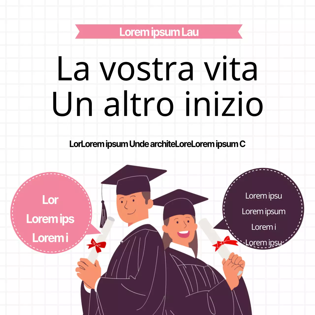 Congratulazioni per la laurea