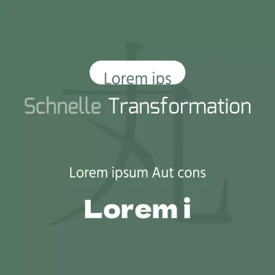 Schnelle Transformation