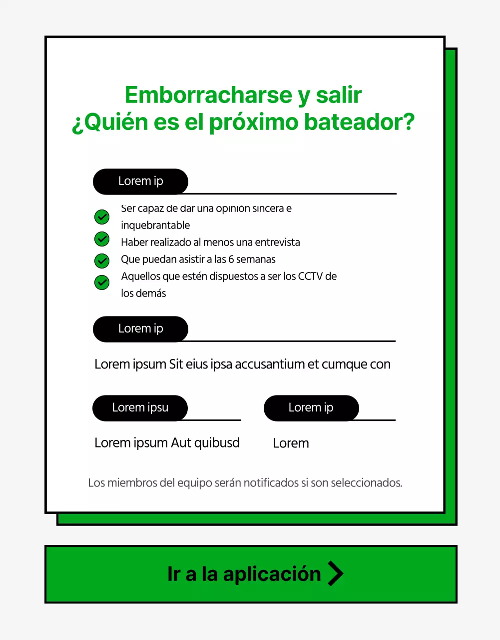 Página detallada del estudio de trabajo con ilustraciones limpias