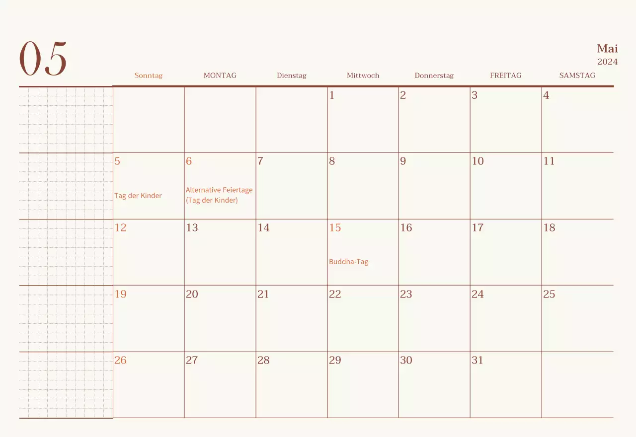 Emotionales Cafe-Fotolayout in Beige und Braun