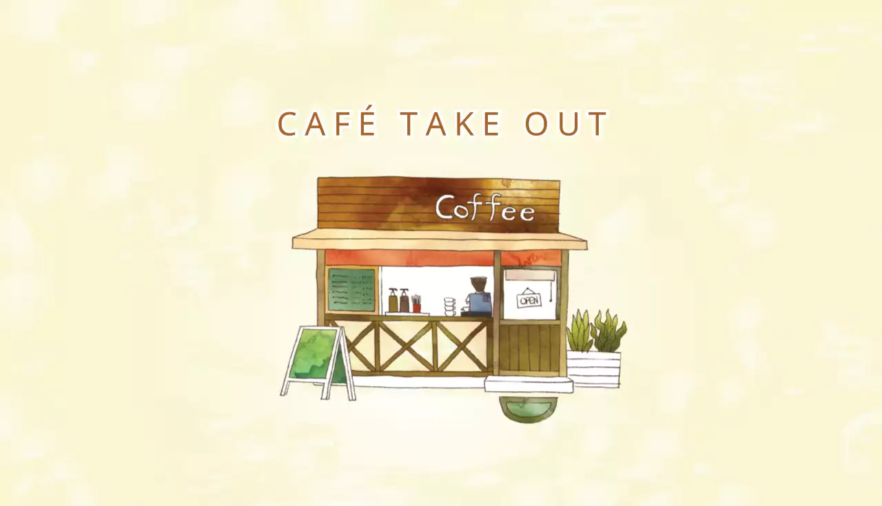 Cafés takeaway
