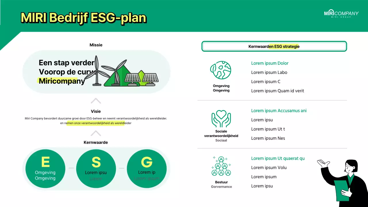 Clean business ESG-beheerplan