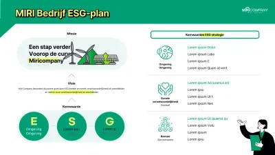 Clean business ESG-beheerplan