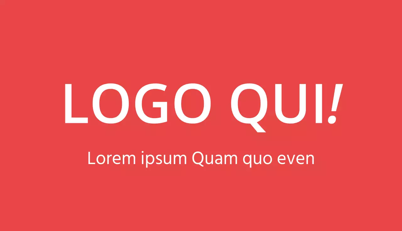 Biglietti da visita orizzontali