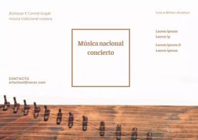 Concierto de Gugak_Garoposter