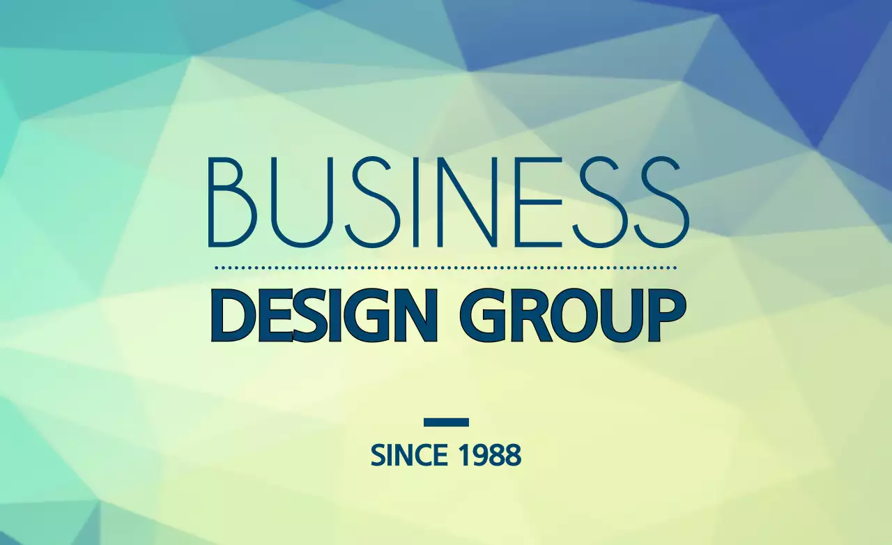 青 モダン ビジネス ロゴ ファンシーバナー