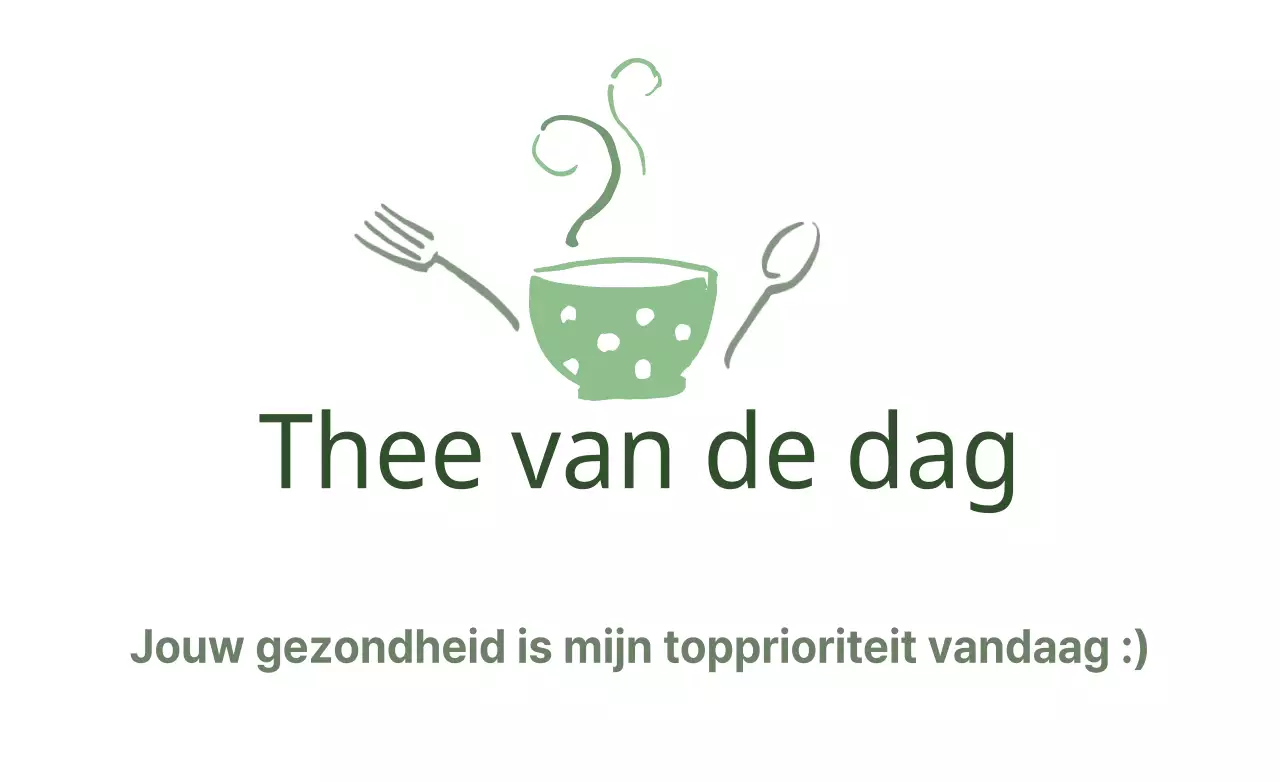 Thee van de dag