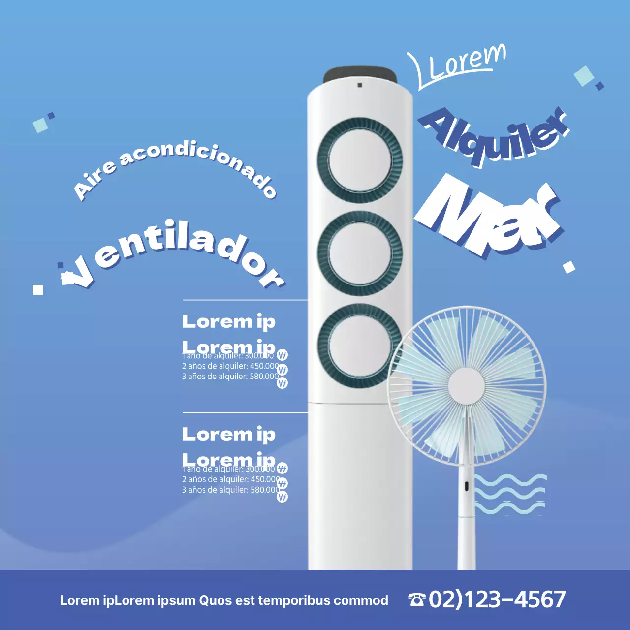 Alquilemos un aire acondicionado