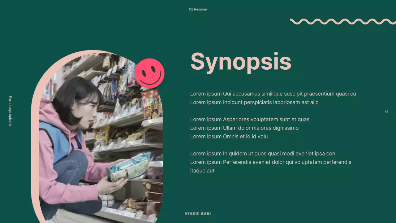 Une proposition de parrainage publicitaire pour un film haut en couleurs