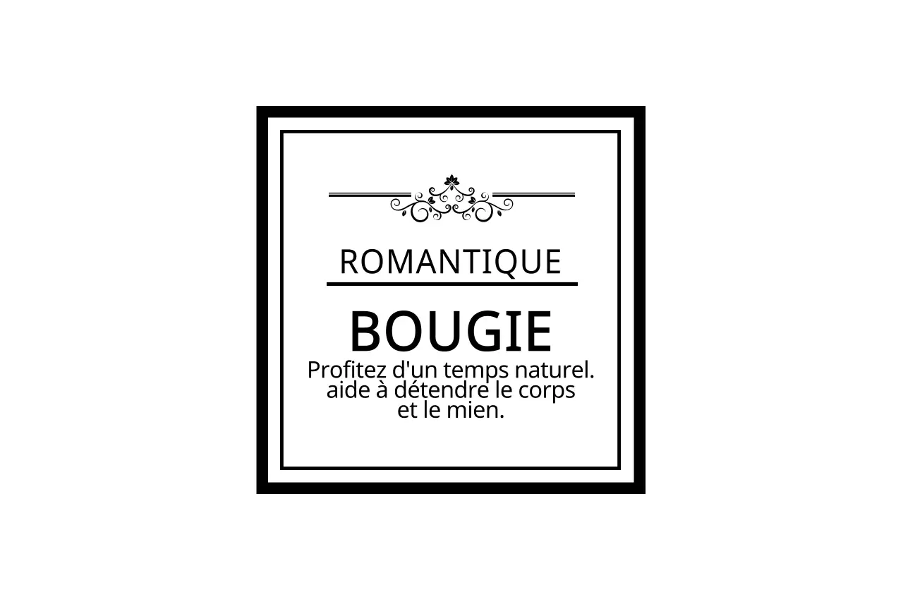 Bougie ROMANTIQUE