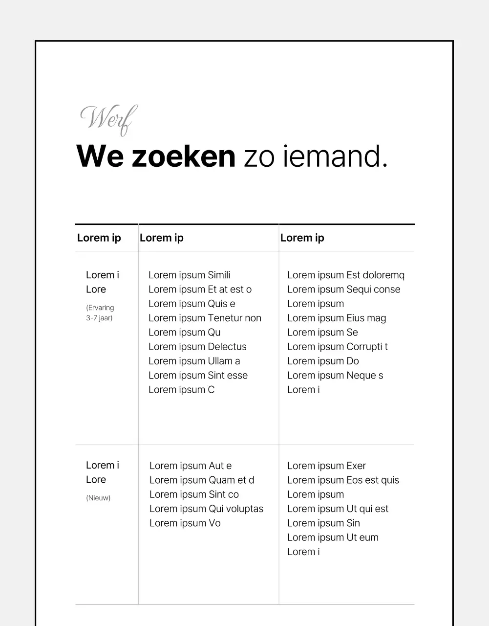  Basis zwart-wit marketeer vacatures