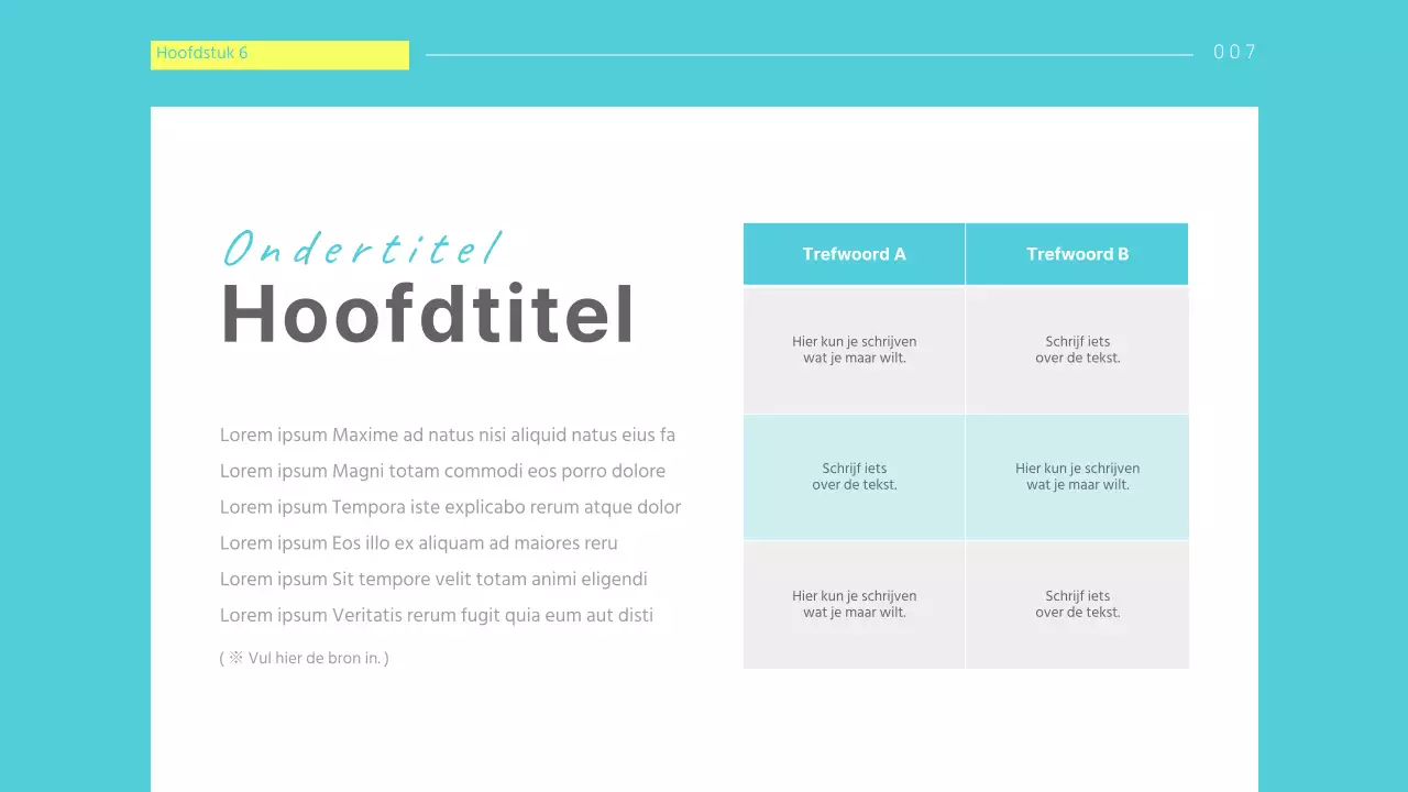 Heldere presentaties