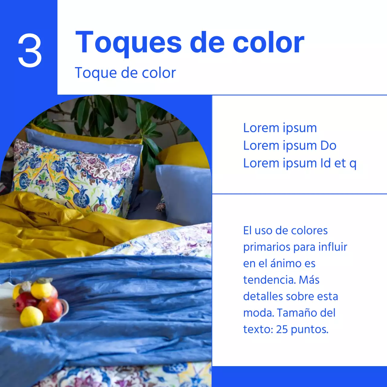 Presentamos la tendencia de interiores sencillos en azul