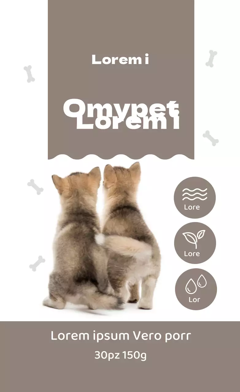 Etichette per salviette per il sedere maroon Cute Butt