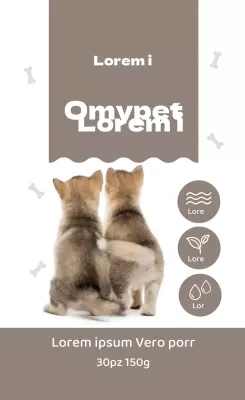 Etichette per salviette per il sedere maroon Cute Butt