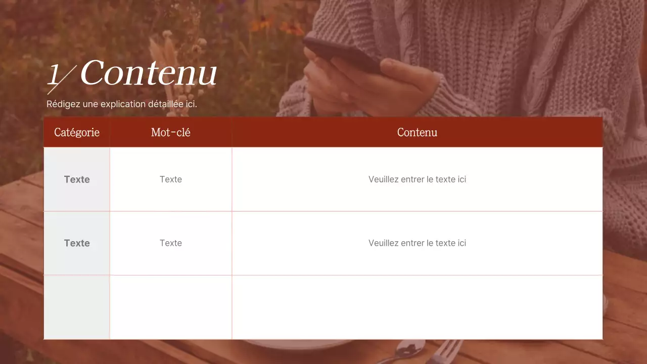 Mise en page des photos en bordeaux
