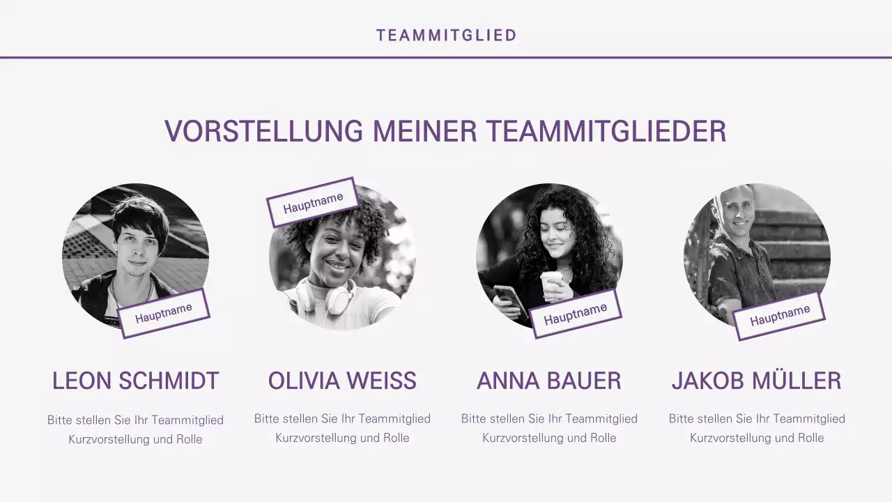 Sauberere Präsentationen