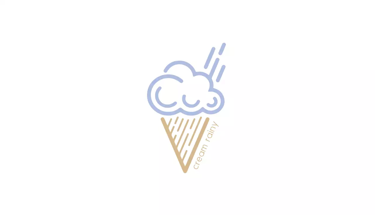 白 シンプル カフェ 看板 名刺