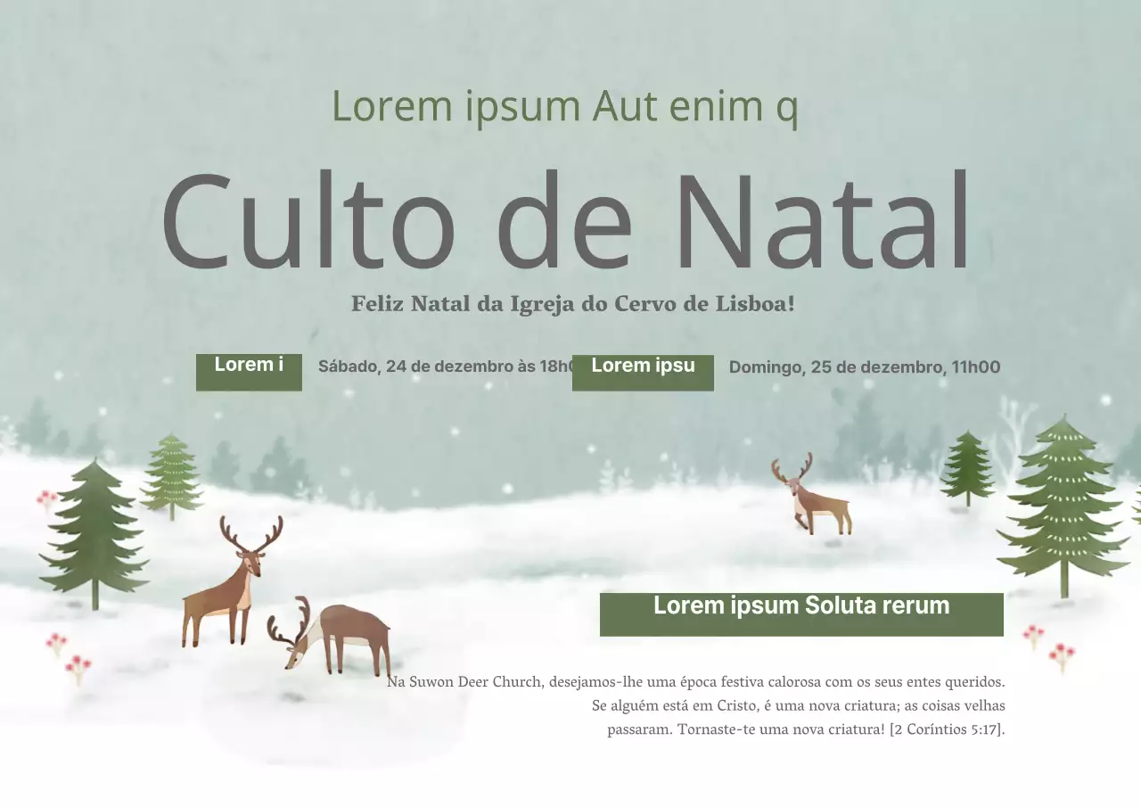 Culto de Natal