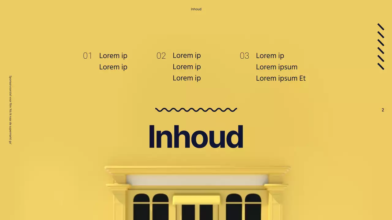 Een kleurrijk voorstel voor filmreclame-sponsoring