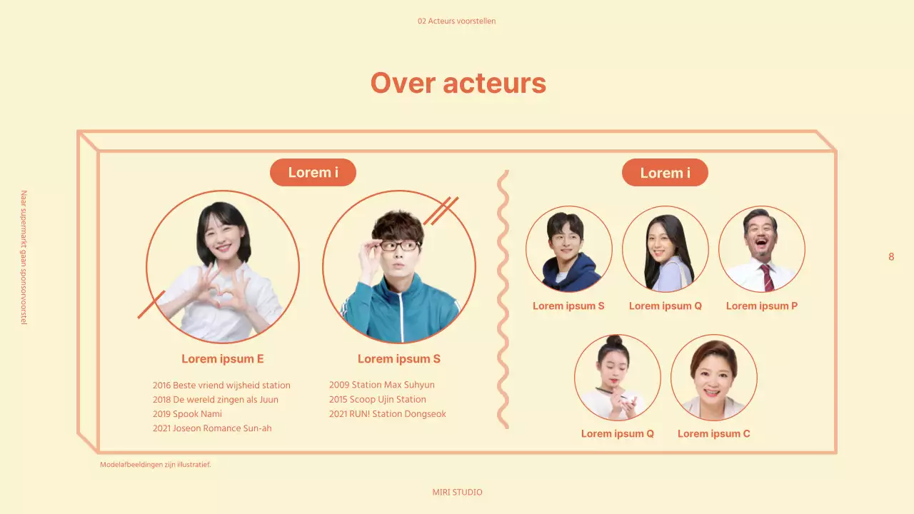 Een kleurrijk voorstel voor filmreclame-sponsoring