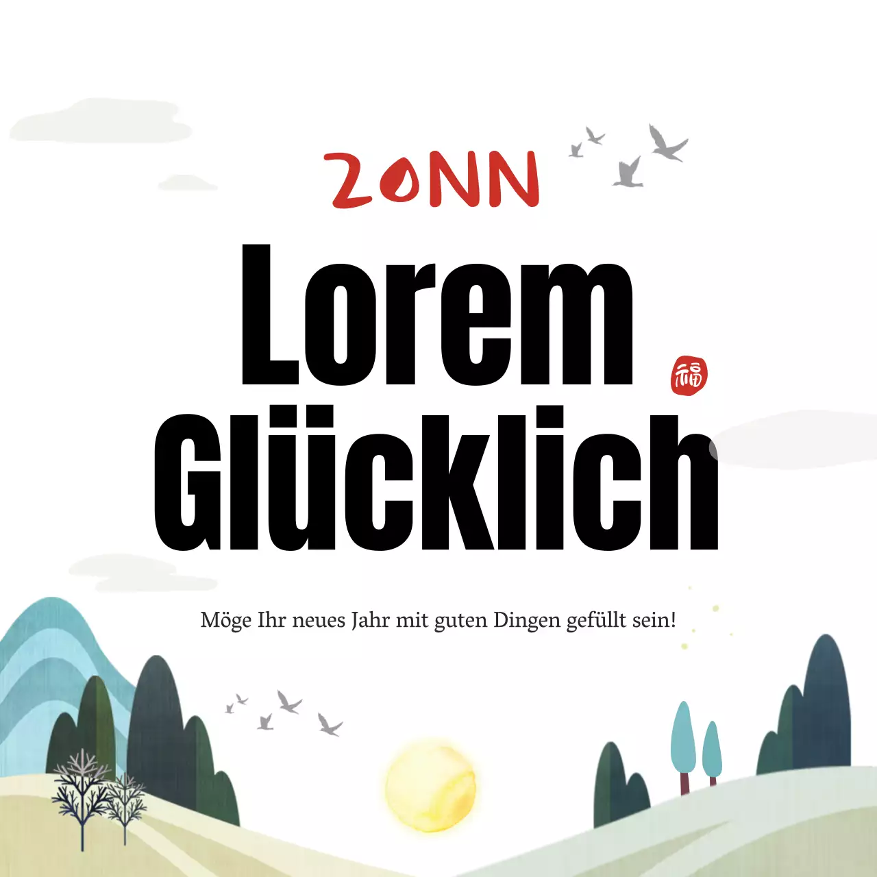 White Neat Neujahrsgrüße 2021