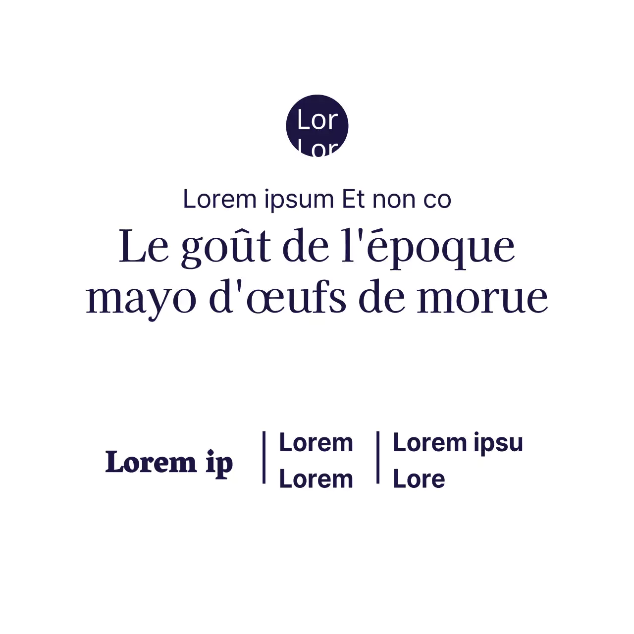 Ce goût d'œufs de colin