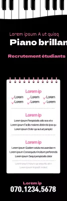 Bannière de l'école de piano