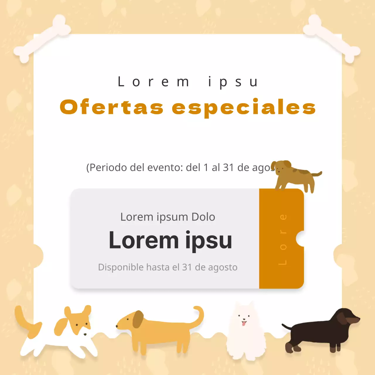 Suministros para perros