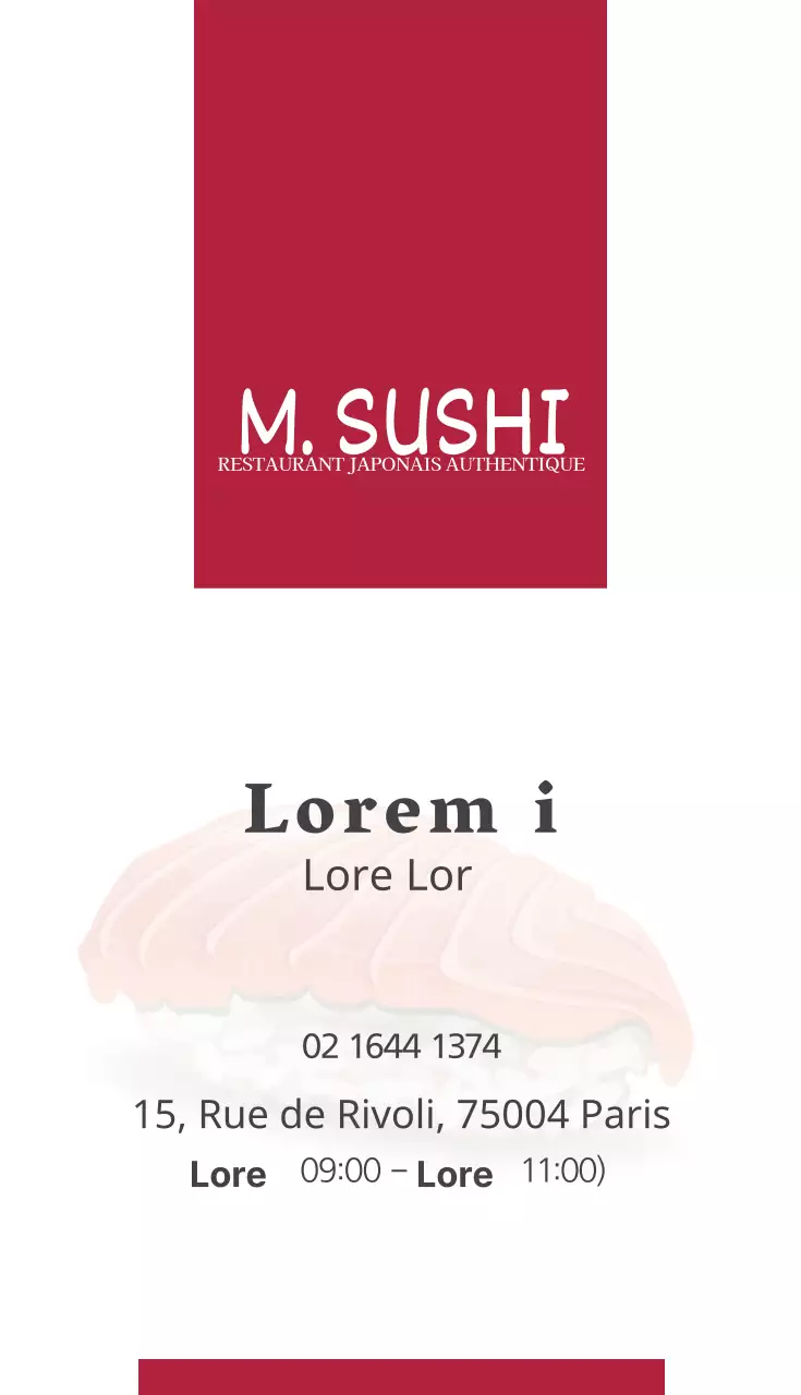 M. SUSHI