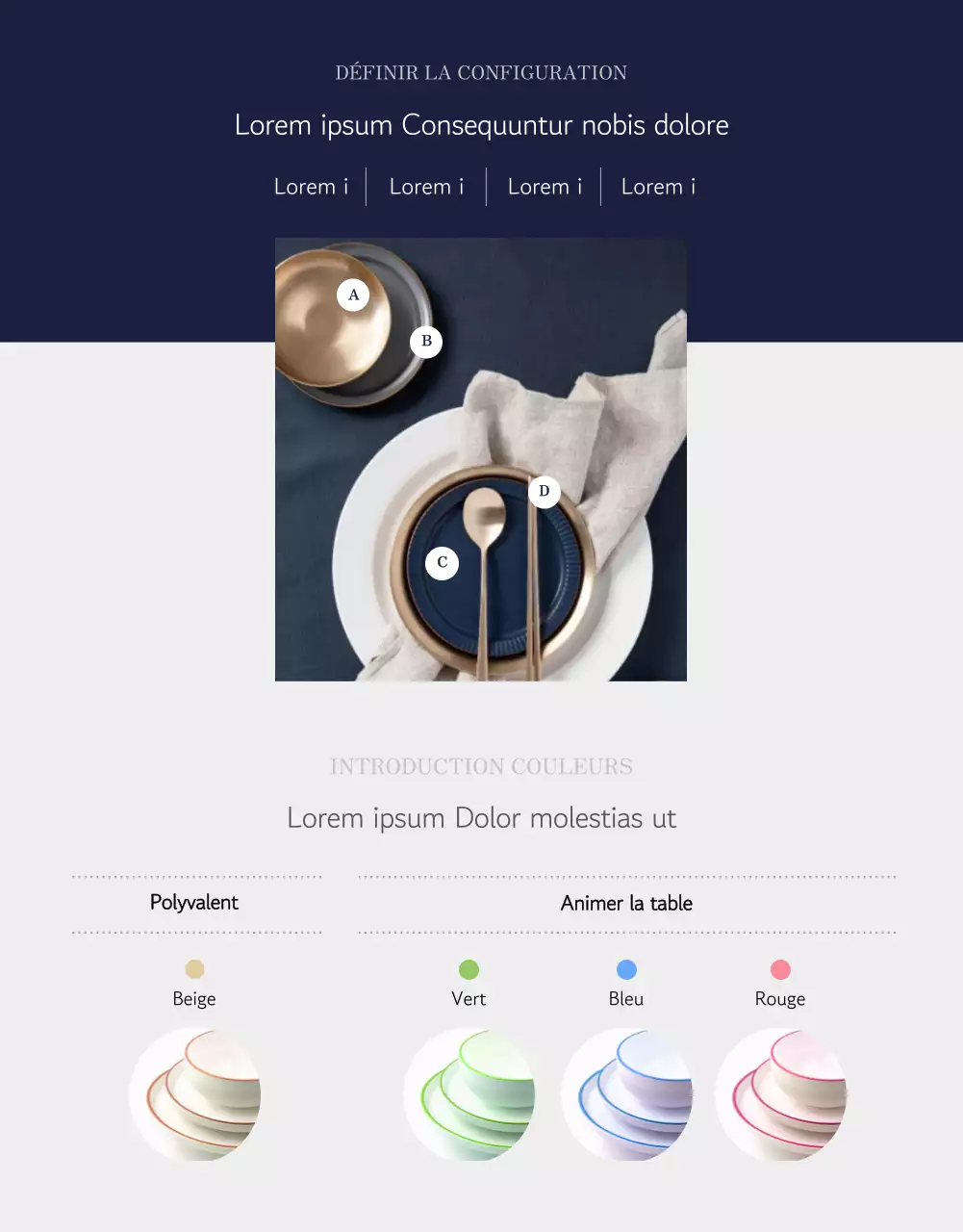 Un événement en céramique pour les jeunes mariés avec une cuisine marine et naturelle.