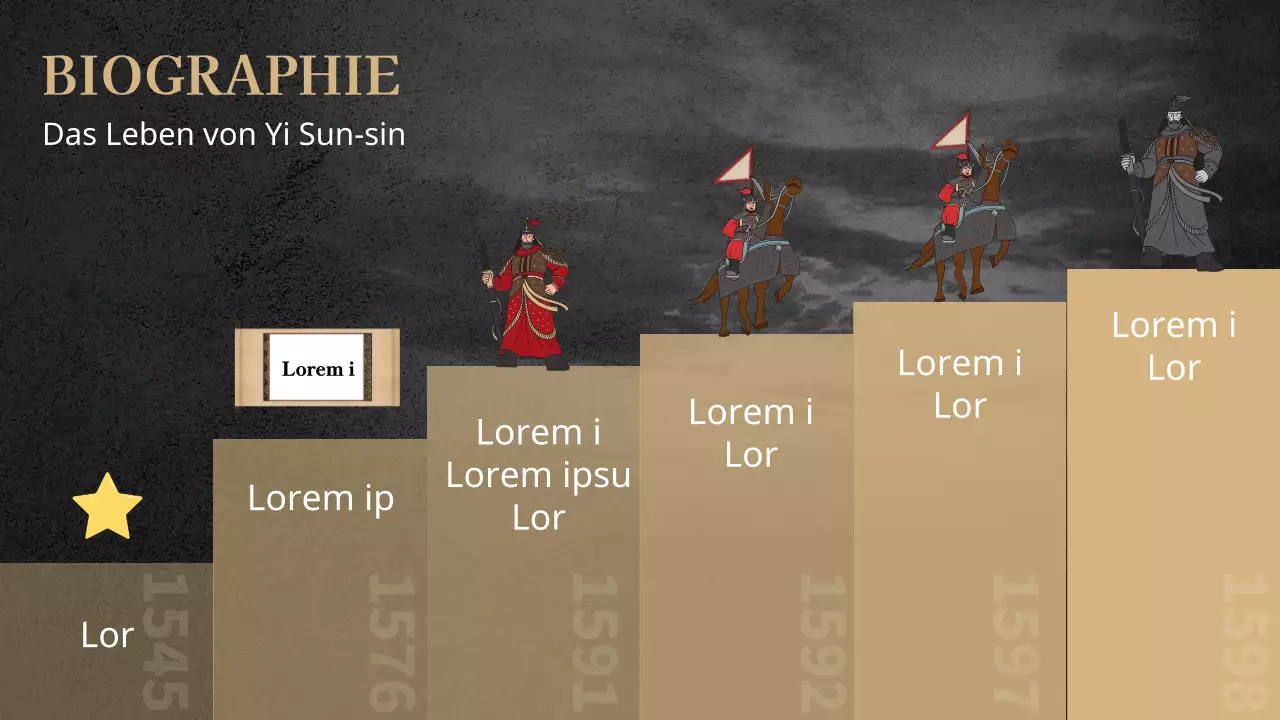 Ein traditionelles und doch grandioses Konzept in Schwarz und Gold