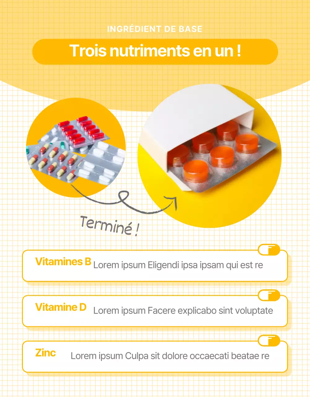 Page de détail de Healthy Foods