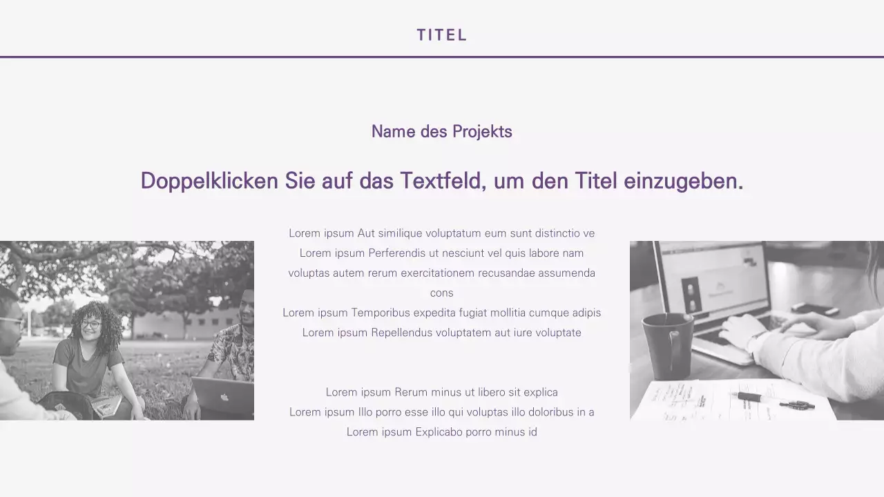 Sauberere Präsentationen