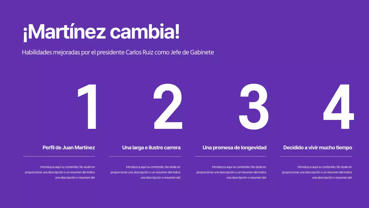 Presentaciones para las elecciones